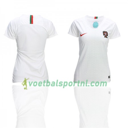 Portugal Dames Uit Shirt WK voetbal 2018